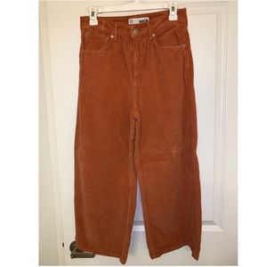 Burnt Orange Corduroy Pants